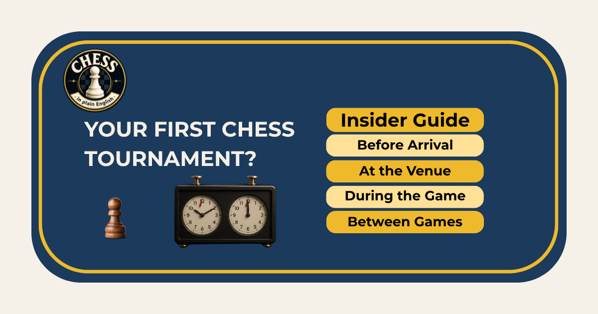first chess tournament guide — what to expect at your first over-the-board chess event