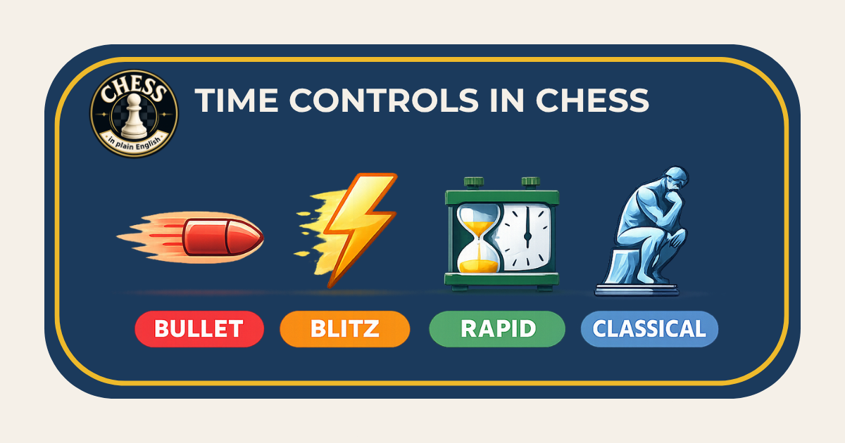 Chess Time Controls Explained